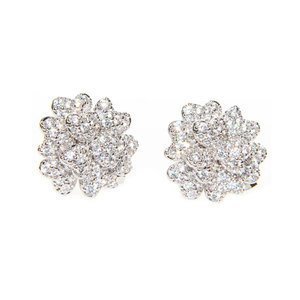Silver Flower Earrings Silver Flower Earrings