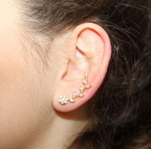 Flower ear crawler discount