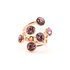 Light Amethyst Signature Ring made with Swarovski Elements
