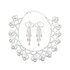 Crystal Necklace and Earring set made with Swarovski Elements