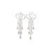 Crystal Necklace and Earring set made with Swarovski Elements