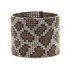Leopard Print Crystal Cuff Bracelet made with Swarovski Elements