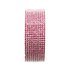 Fuchsia Crystal Cuff Bracelet made with Swarovski Elements (Narrow)
