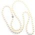 Pearl necklace made with Swarovski Elements Pearls
