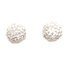 Clear Crystal Ball Earrings with Swarovski Elements