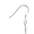 Silk Crystal Ball Dangly Earrings with Swarovski Elements
