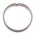 Montana Blue Crystal Cuff Bracelet made with Swarovski Elements (Narrow)