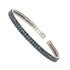 Montana Blue Crystal Band Bracelet made with Swarovski Elements