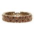 Topaz Crystal Gemstone Bracelet made with Swarovski Elements