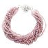 Light Amethyst Twisted Crystal Bracelet