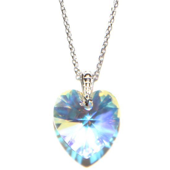 Aurore Boreale Sweetheart Necklace