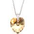 Light Topaz Sweetheart Necklace