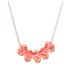 Padparadscha Opal Bead Necklace made with Swarovski Elements
