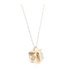 Silk Crystal Cube Necklace made with Swarovski Elements