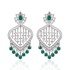 Emerald Drop Earrings 
