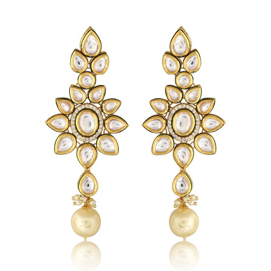 Vishmina Kundan Earrings 